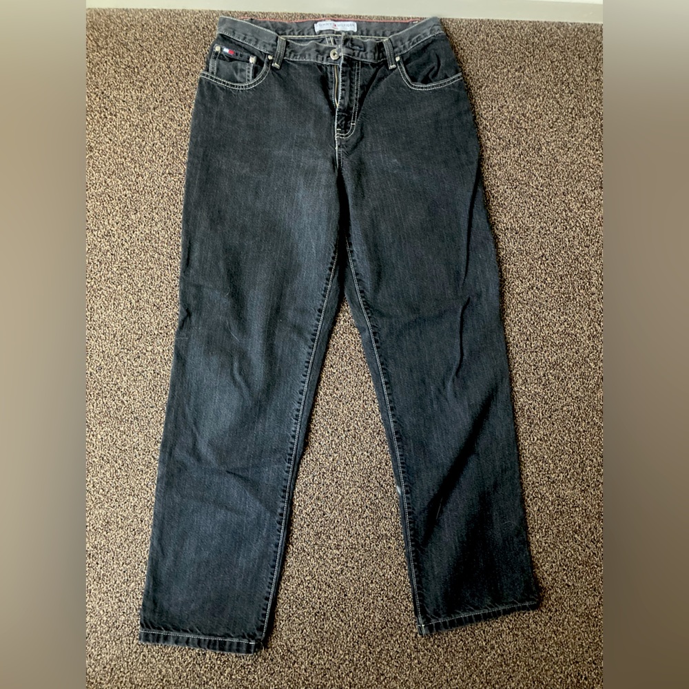 Baggy jeans tommy hilfigher y2k style